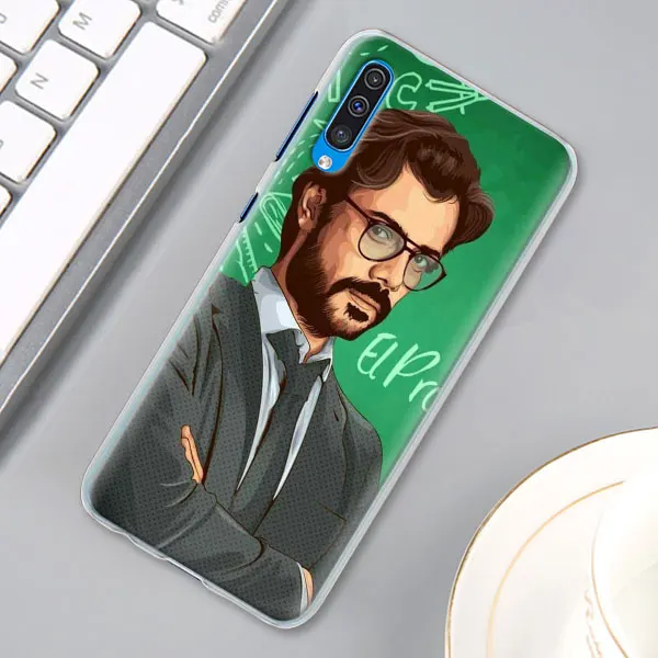 04 La Casa de papel чехол КРЫШКА ДЛЯ samsung Galaxy A30 A40 A50 A70 A6 A8 плюс A7 A9 M30 чехол для телефона Coque - Цвет: 04