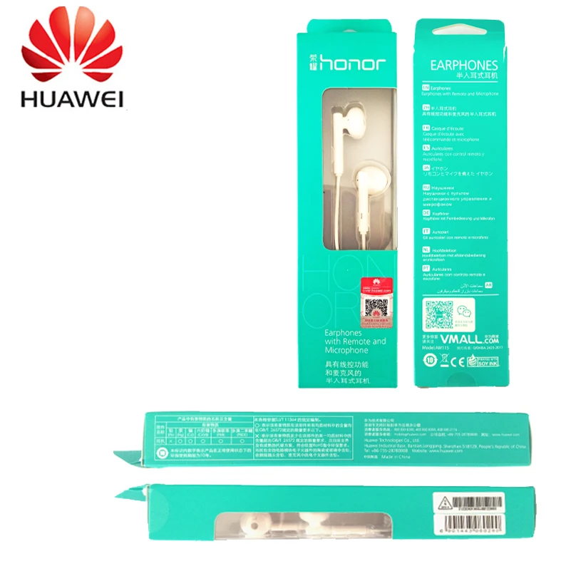 Наушники вкладыши Huawei Honor AM115 Проводные с разъемом 3 5 мм|Наушники и гарнитуры| |