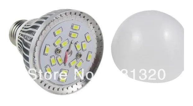 5XHigh brightness LED Bulb Lamp E27 5730SMD 9W AC100-240V Cold white/warm white Free shipping | Лампы и освещение