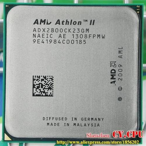 Процессор AMD Athlon II X2 280 cpu двухъядерный(3,6 ГГц/L2 = 2 м/65 Вт/2000 ГГц) Socket am3 am2+ 938 pin, X2 270