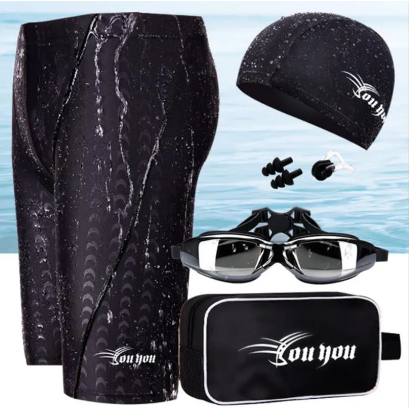 Шорты для плавания ming трусы боксеры Мужская одежда защитные очки кепка