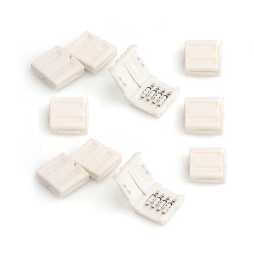 Новое поступление 10 шт Высокое качество 4 контактный разъем адаптер для RGB LED SMD