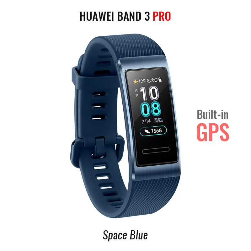 3 Pro Blue huawei Band 3/Redmi 3 Pro Smartband металлический каркас, активно-матричные осид, полный Цвет Дисплей сенсорного экрана Плавание ход сердечного ритма Сенсор сна - Цвет: 3 Pro Blue