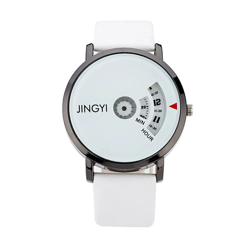 Модные креативные минималистичные кварцевые часы с календарем для мужчин и