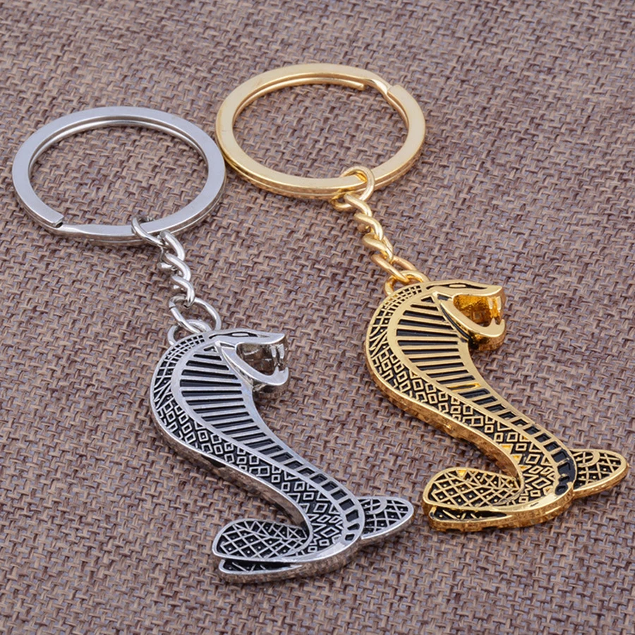 Брелок для ключей металлический в форме змеи | Автомобили и мотоциклы