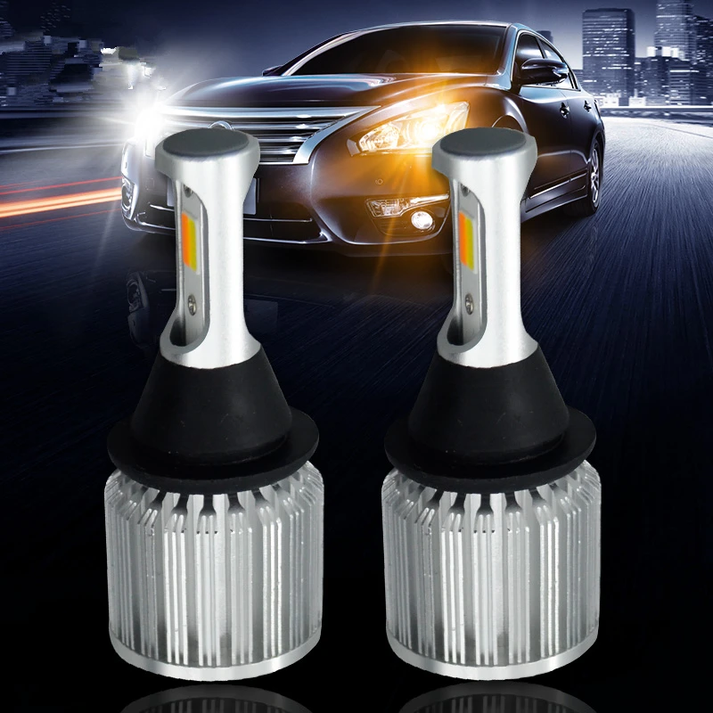 Shinman 30w cob желтый указатели поворота светильник DRL для Защитные чехлы сидений