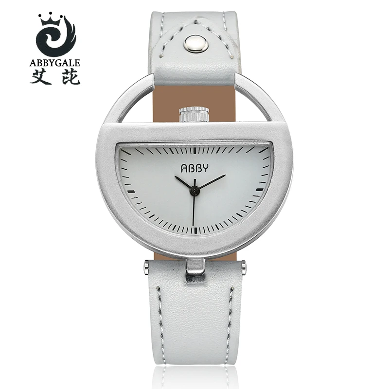 Новые модные креативные часы для женщин и мужчин кварцевые relogio feminino ABBYGALE