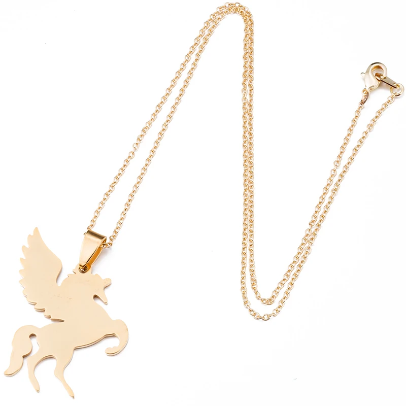 Милое элегантное милое Очаровательное ожерелье Yiustar с подвеской Пегаса