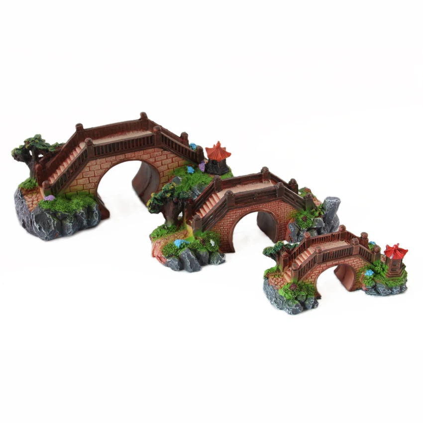 Декоративные мосты для аквариума sunsun|aquarium decoration|aquarium decoration bridgebridge aquarium |