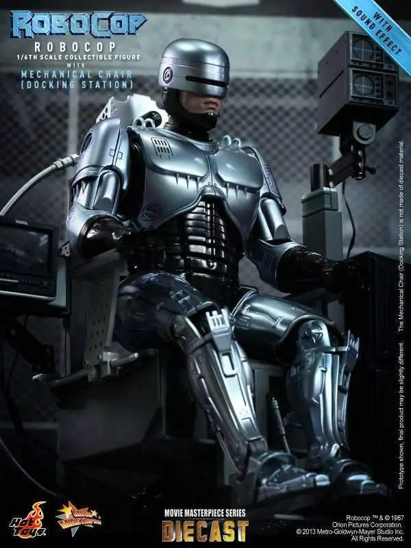1/6 горячие игрушки ROBOCOP механическое кресло док станция MMS203 фигурка робота в