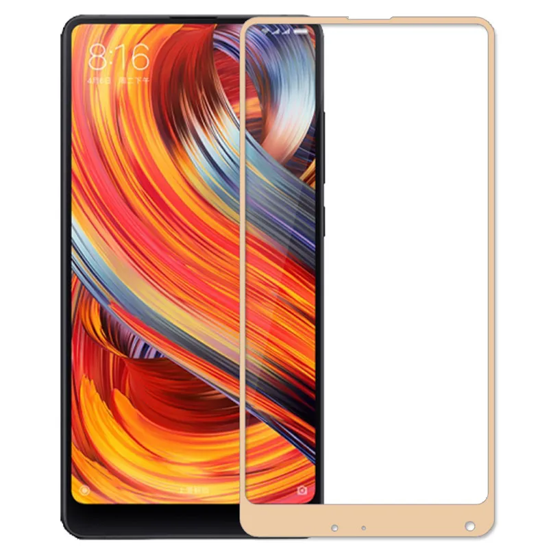 9H полное покрытие закаленное стекло для Xiaomi Mi Mix 2 Mix2 защитная пленка Защитное