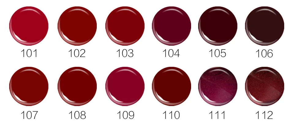 2018 New 6ml/box Lokai Nail Polish Lacquer UV LED Lamp Drying Dark Red Series Soak-off Gel Top Base Coat Needed | Красота и здоровье