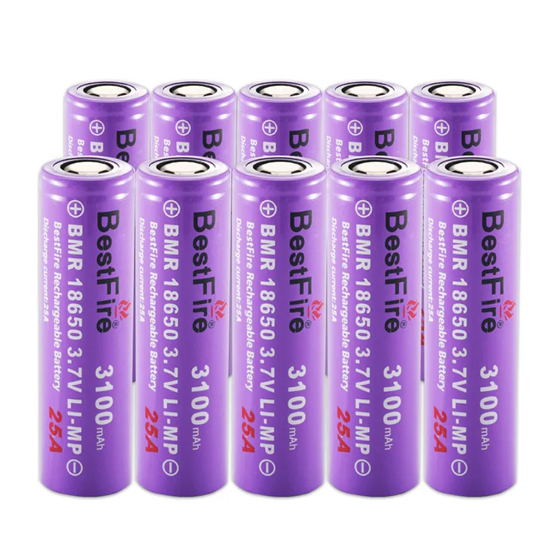18650 литий ионная аккумуляторная батарея 3 7 V 25A 3100mAh для Eleaf iStick Pico N007|18650 battery|rechargeable