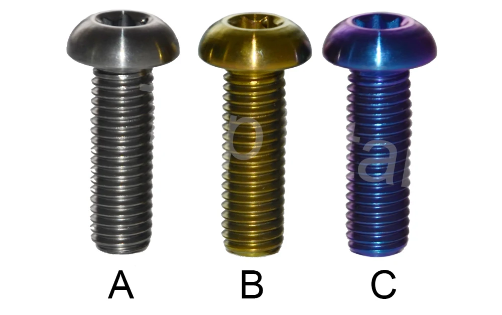 2 шт. титановые болты для мотоцикла M8 X 25 мм|titanium bolts|head boltbutton head bolts |