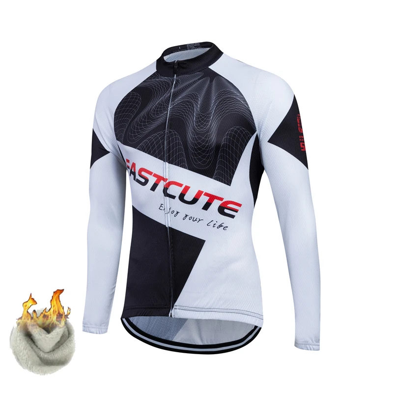Fastcute Sunny Winter майки для велоспорта/Ropa De Ciclismo Одежда велоспорта/Зимняя Теплая