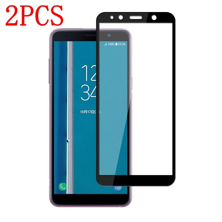 2 шт полное покрытие изогнутое закаленное стекло для Samsung Galaxy Feel Feel2 SC02L Защитная