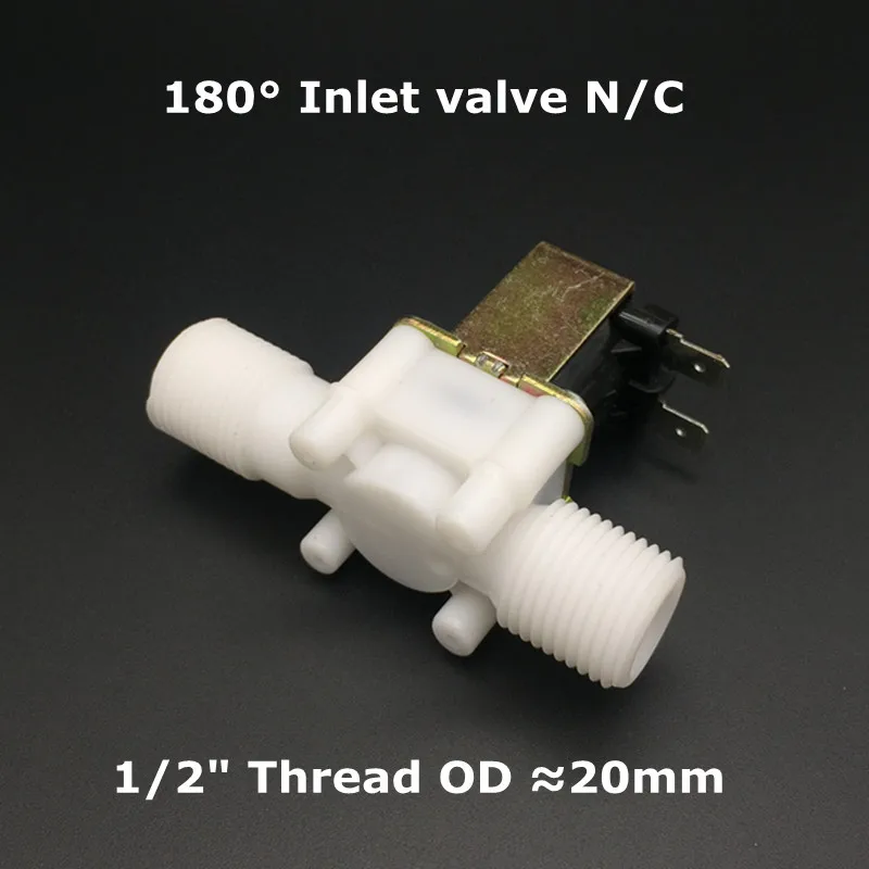 Нормально закрытый Соленоидный клапан DC12V AC220V Электрический 1/2 &quot3/4&quot впускной