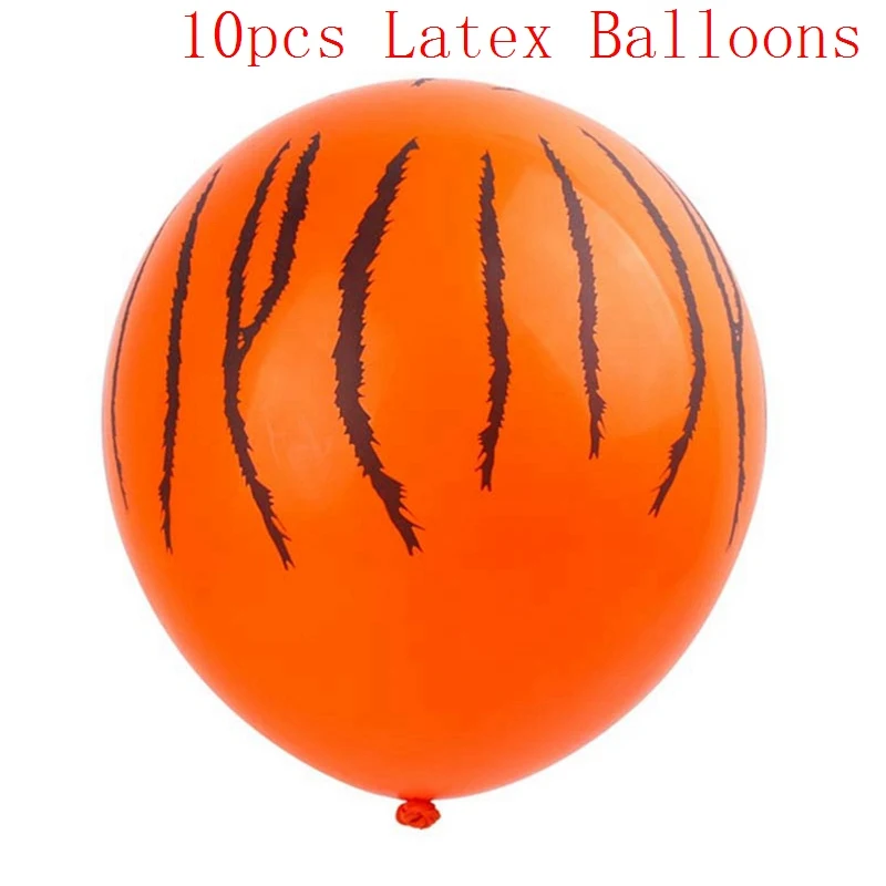 10pc latex balloon 1 Джунгли вечерние воздушные шары из фольги в виде животного зоопарк животное джунгли тематическая вечеринка на день рождения декоративные детские игрушки шары сафари животные вечерние Декор - Цвет: 10pc latex balloon 1