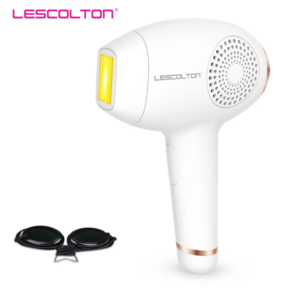 Lescolton IPL эпилятор, Перманентная Лазерная Машинка для удаления волос с ЖК-дисплеем, лазерный триммер для бикини, фотоэпилятор - Цвет: T011i