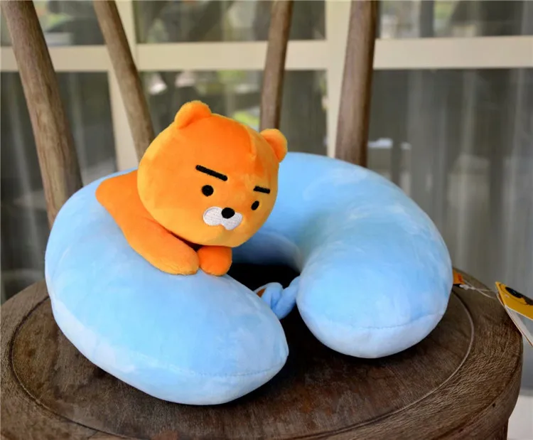 JaneYU Friends Fun Gifts Plush Dolls Elastic Down Cotton Neck Pillow Office Nap Travel U | Дом и сад