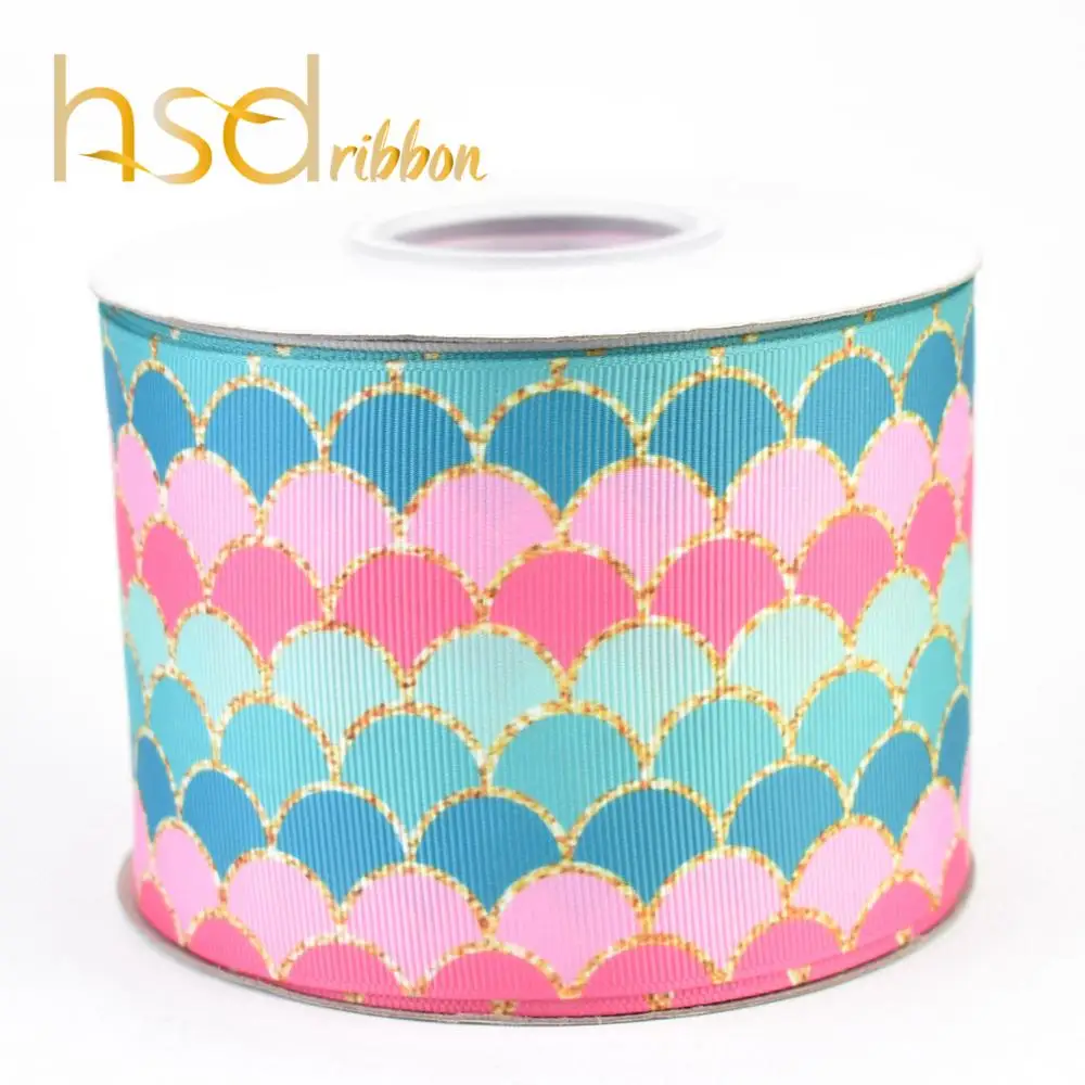 HSDRibbon 22 мм 38 75 печать на заказ Grosgrain лента 50 ярдов/рулон|Ленты для шитья| |