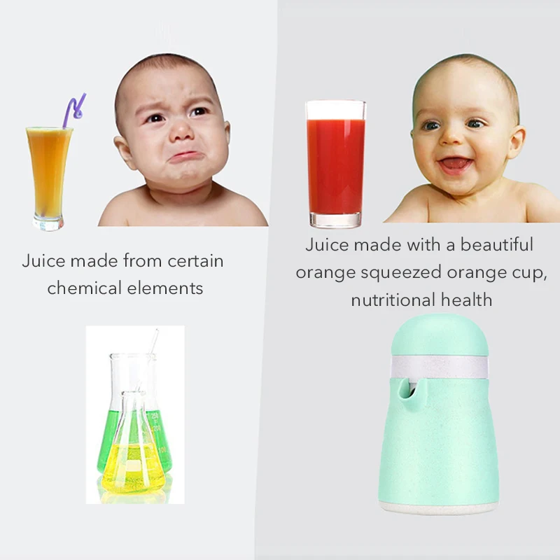 Portable Hand Mini Juicer Penguin Multifunctional Orange Lemon Wheat Straw Manual Citrus Juice Machine Kitchen Appliances | Бытовая