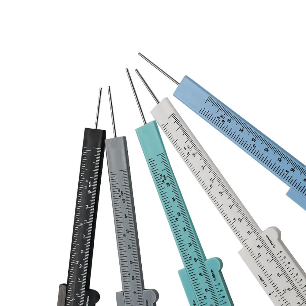 

1Pcs 150mm Plastic Woodworking Vernier Caliper Aperture Depth Diameter Measure Tool DIY Tool Metalworking Plumbing Model Making