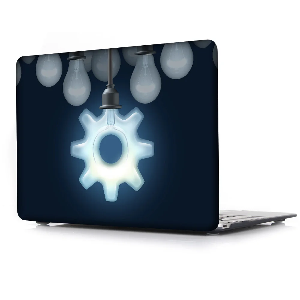 Лампочка уникальный чехол для Macbook air 13 3 11 жесткий MacBook Pro 15 12 дюймов 2018 A1932 с