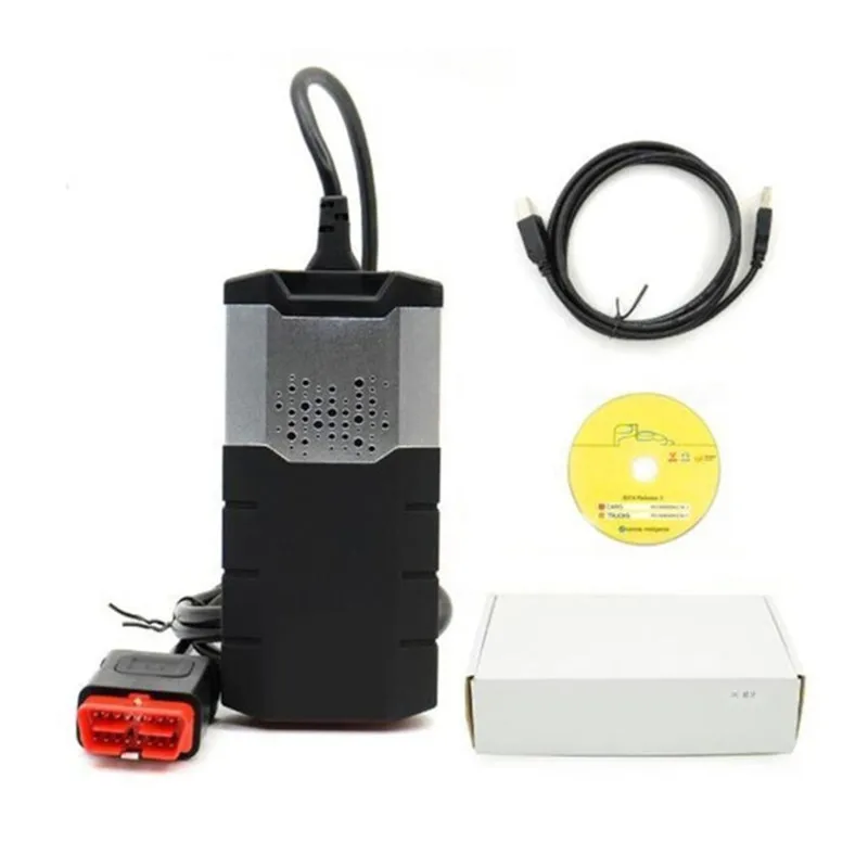 VCI OBD2 диагностический сканер наборы ODB2 автомобили Грузовики CD программное