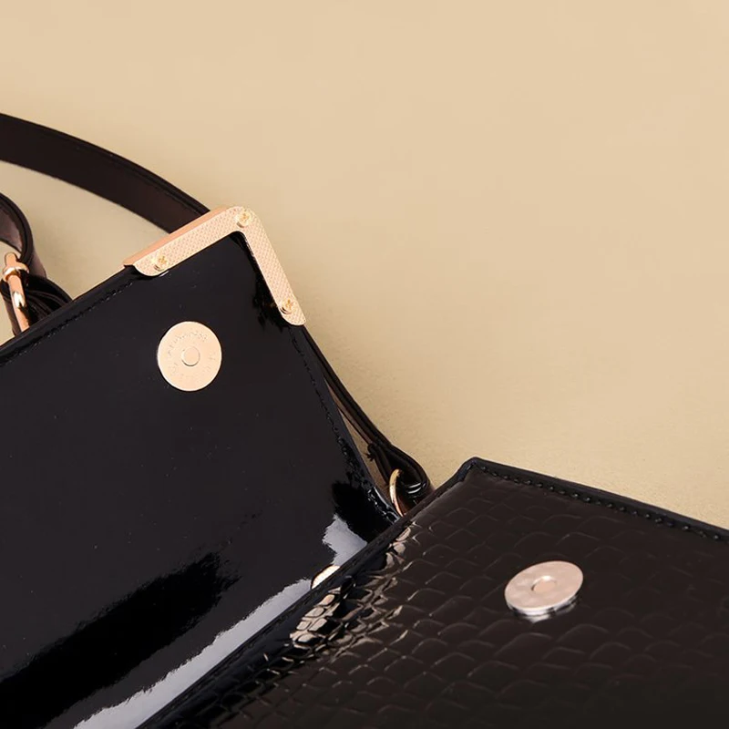 Модная крокодиловая дамская сумка Bolsos Mujer дизайнерская дамская сумка из искусственной кожи сумка-мессенджер на плечо с узором