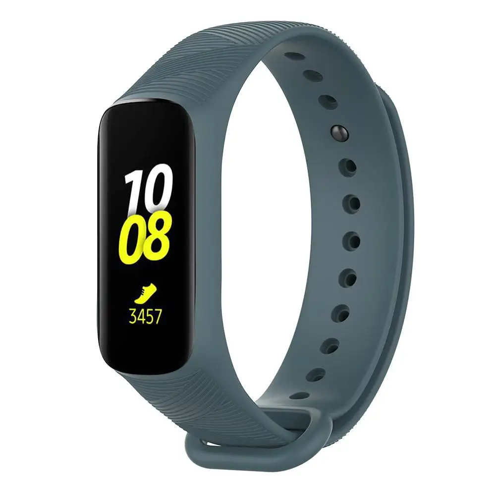 Ремешок сменный силиконовый для Samsung Galaxy Fit e R375 мягкий спортивный браслет смарт