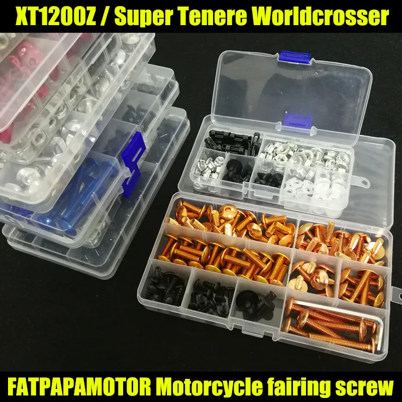 

Universal Motorcycle Fairing Bolts Screw Moto Spring Bolts For YAMAHA XT1200Z Super Tenere Worldcrosser
