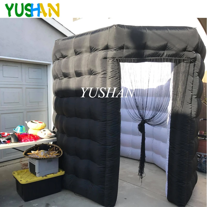 Освещает сверху и снизу восьмиугольная надувная фотокамера 2 входа с кисточкой