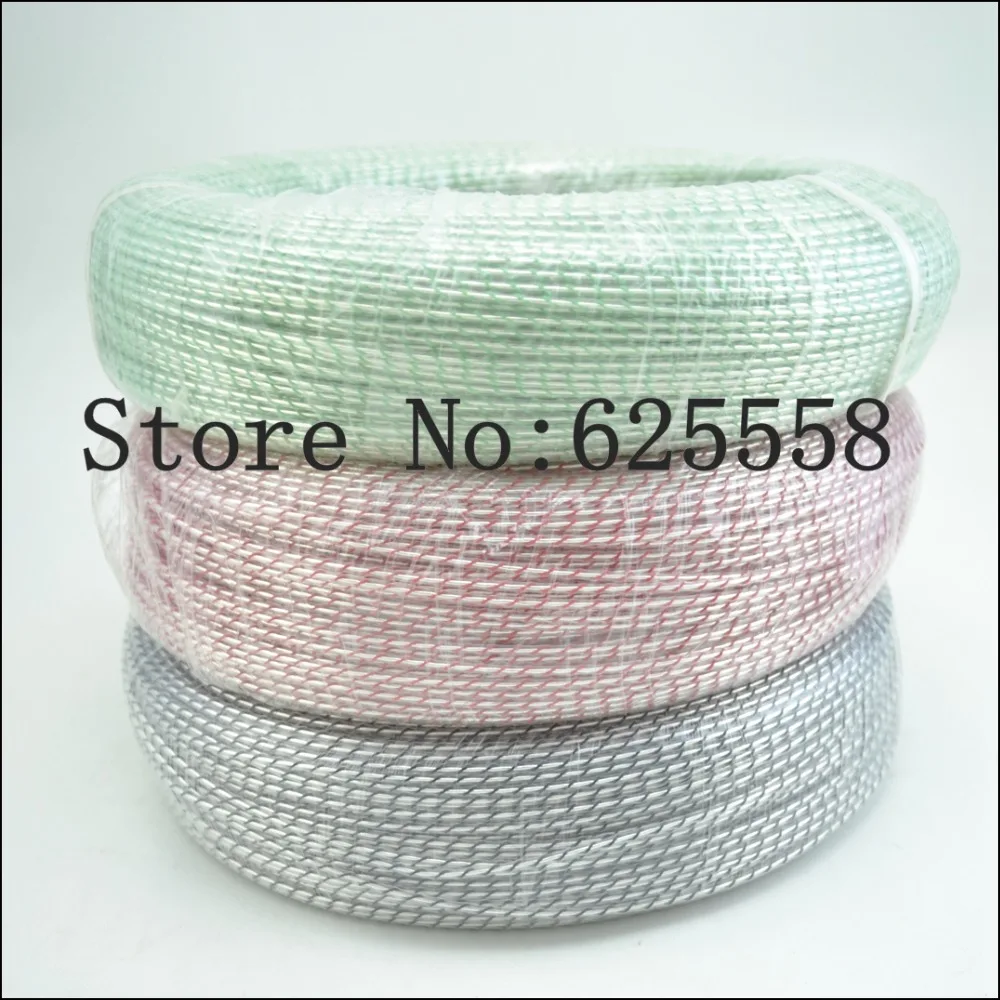 Hi Fi аудиокабель с серебряным покрытием и кабелем питания сделай сам|speaker cable