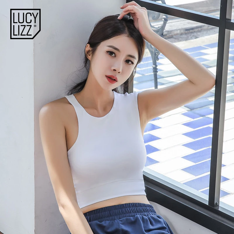 Женская спортивная одежда Lucylizz Быстросохнущий Спортивный бюстгальтер с