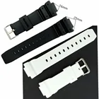 Ремешок для часов, 16 мм, черный, белый, ремешок для часов, для серии 5700, G5600, 6900, 9052, замена и инструмент для часов