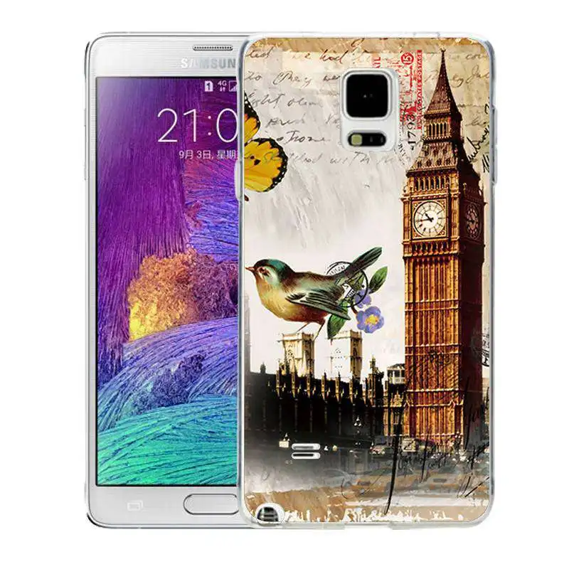 QMSWEI TPU Soft Phone Case For samsung S8 s6 s7 edge s4 s5 s3 C5 C9 note3 note4 note5 Clear Boat Bus Music Cover Free shipping |