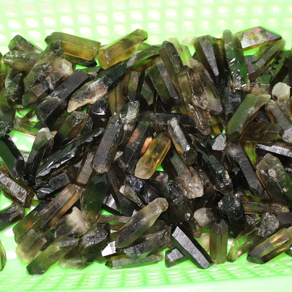 Натуральный чайный кристалл дымчатый кварцевый камень стандартная коллекция