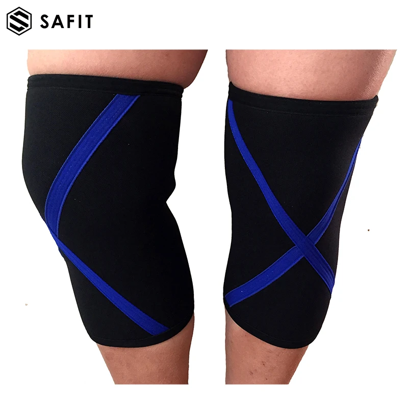 Рукава SaFit длиной до колена поддерживающие компрессионные неопреновые 7 мм для