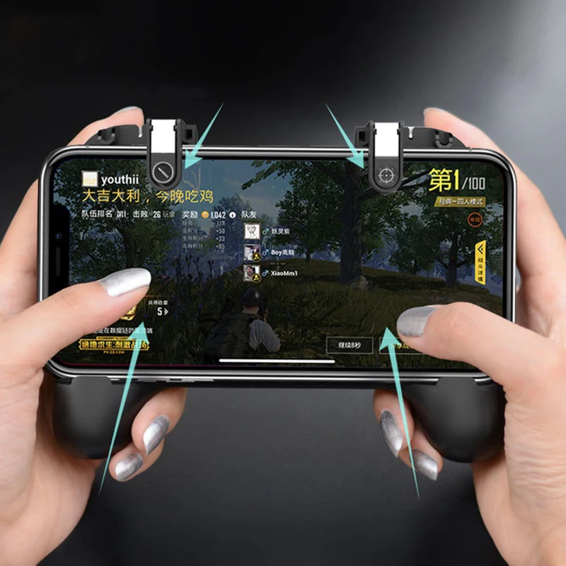 Мобильный игровой контроллер охлаждения Pubg геймпад мобильный триггер L1R1
