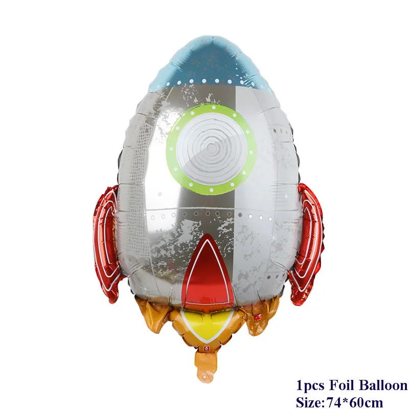 PAPYBAL 1pcs Astronaut Foil Balloon Space HAPPY BIRTHDAY Party Decoration Earth Planet Explore Protect Environment Theme Baloon | Дом и сад