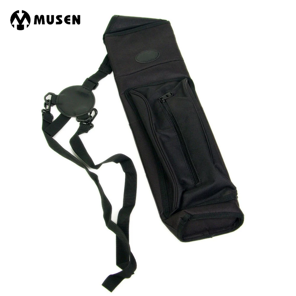 

Black Quiver Bag Backpack Shoulder Canvas Quivers for more than 30pcs Arrows