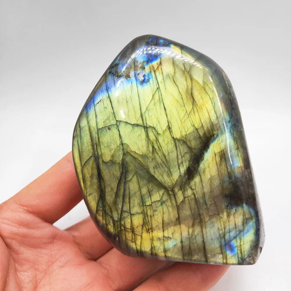 Натуральный Лабрадорит свободная форма камень Сияющий Лабрадор feldspar СТЕНД