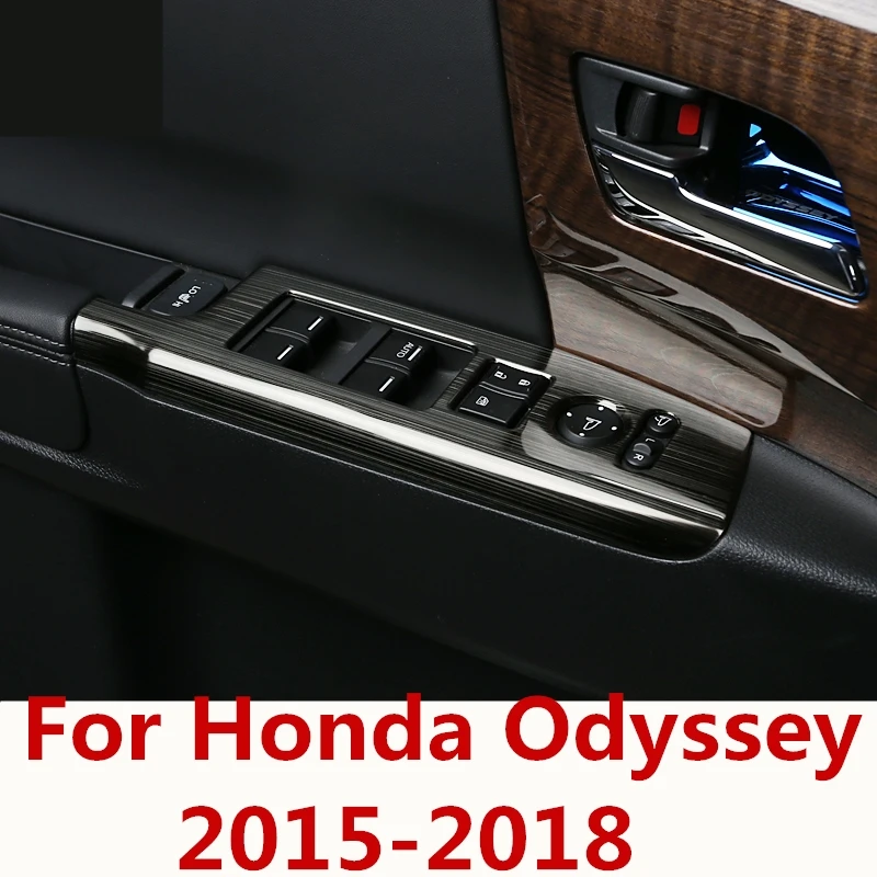 Переключатель для внутренней двери окна и Honda Odyssey 2015 2018 панель отделка украшение