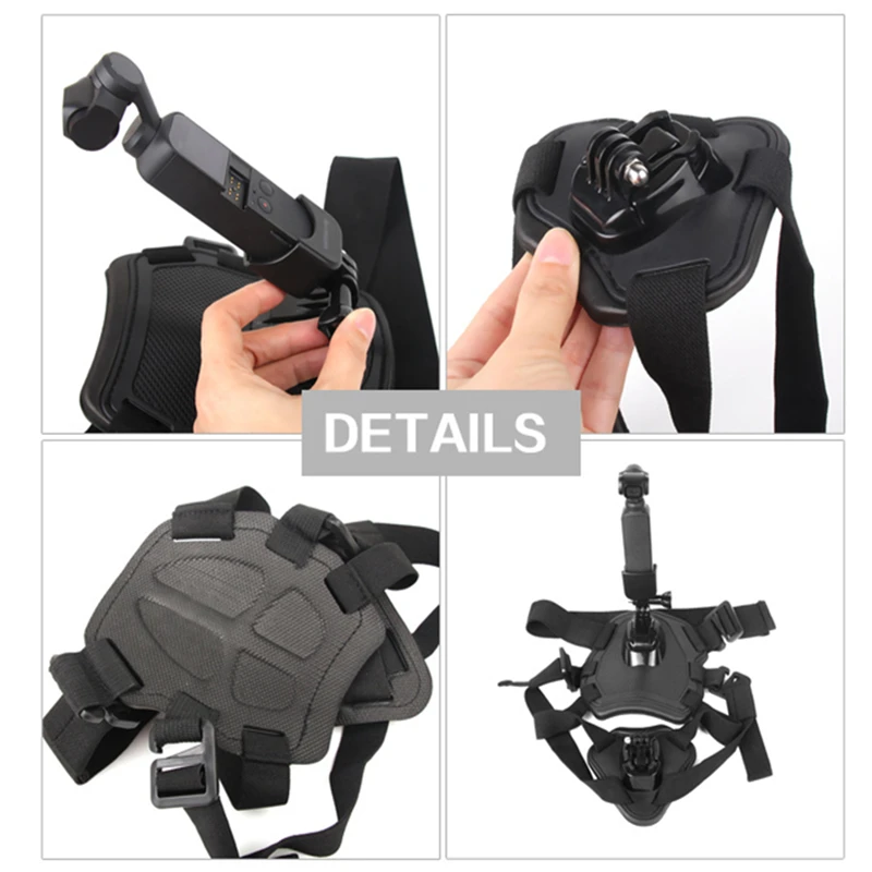OSMO Карманный DJI адаптер ремень эластичный нагрудный для собаки Pet FPV жгут задний