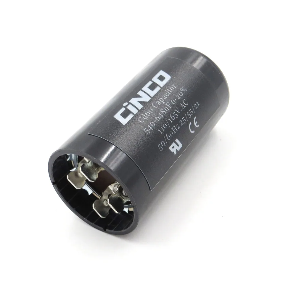 540 648 мкФ 110 V 125 165 CD60 мотор пусковые конденсаторы запуск двигателя ing mfd uf mf