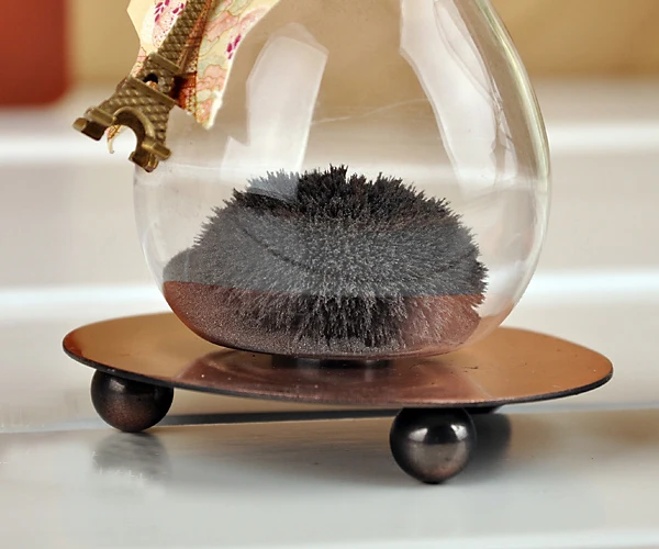 Порошок железа песочные часы таймер с магнитом металлическое основание