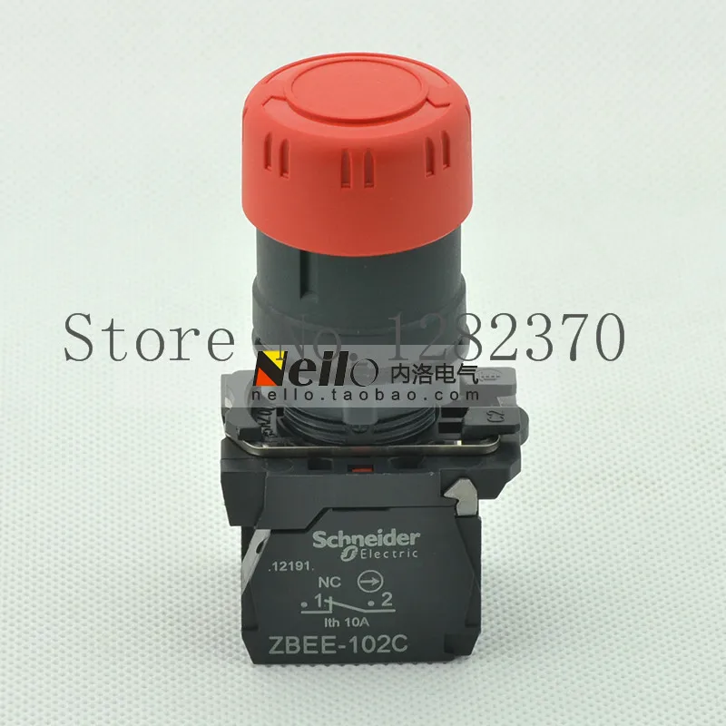 [ZOB] оригинальный маленькая голова кнопочный переключатель 22 мм XB5AS442C 30 Очередь