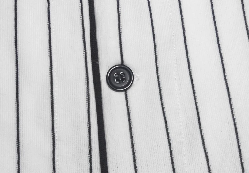 Новая бейсбольная форма Sik SilK хип хоп мужская рубашка в полоску с коротким рукавом chemise homme модная мужская одежда рубашки мужские