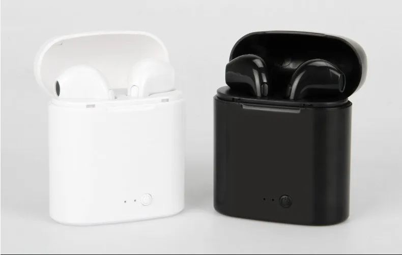 Беспроводные наушники bluetooth 5,0 i7s tws, гарнитура, наушники с микрофоном, бинауральные стерео наушники для iphone, android